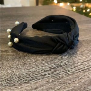 Black Beaded headband